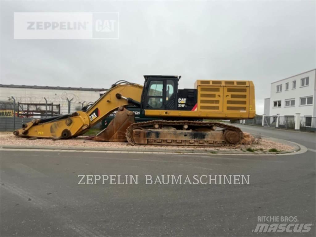 CAT 374FL Pásová rýpadla