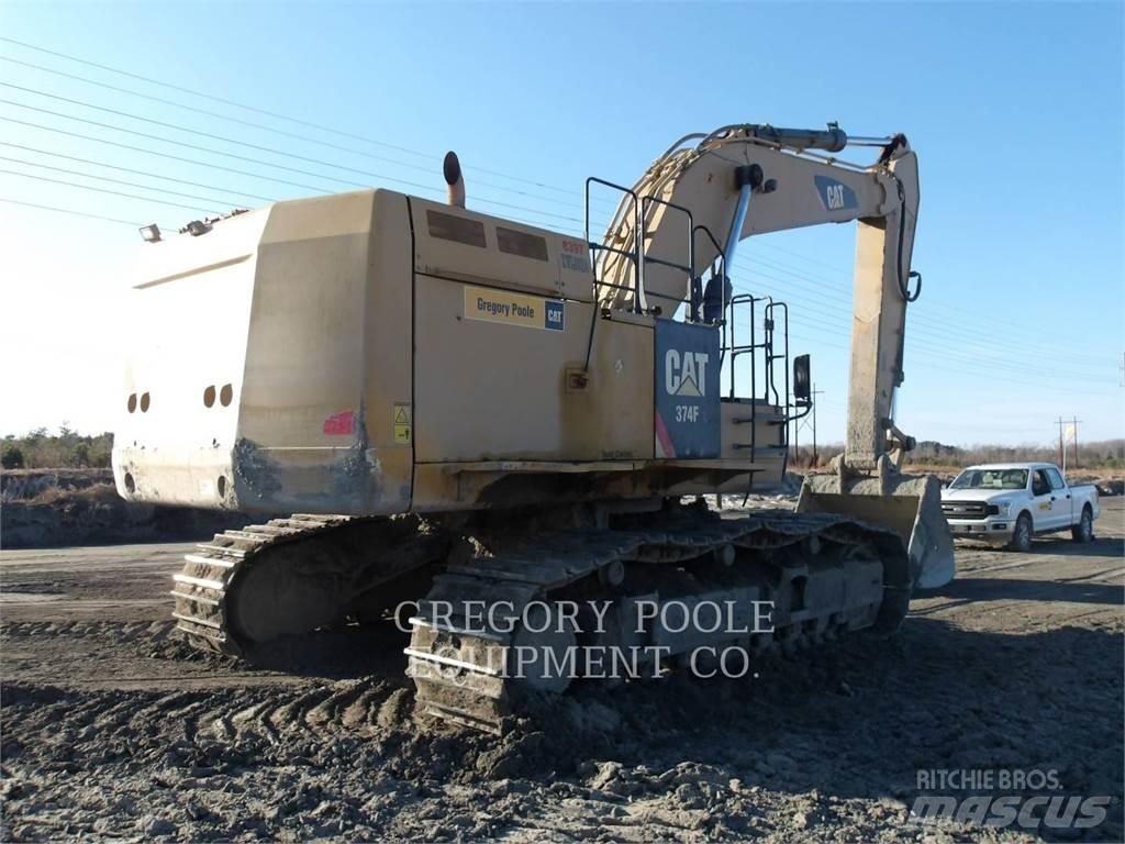CAT 374FL Pásová rýpadla