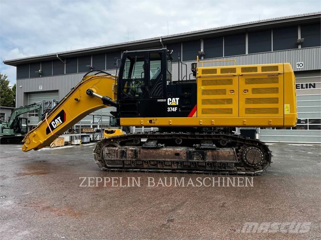 CAT 374FL Pásová rýpadla
