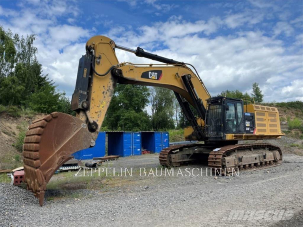 CAT 374FL Pásová rýpadla