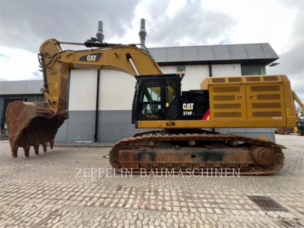 CAT 374FL Pásová rýpadla