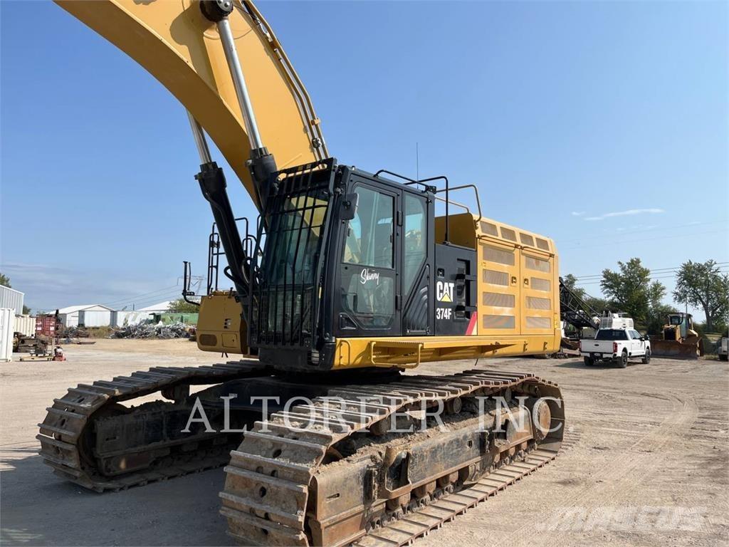 CAT 374FL Pásová rýpadla