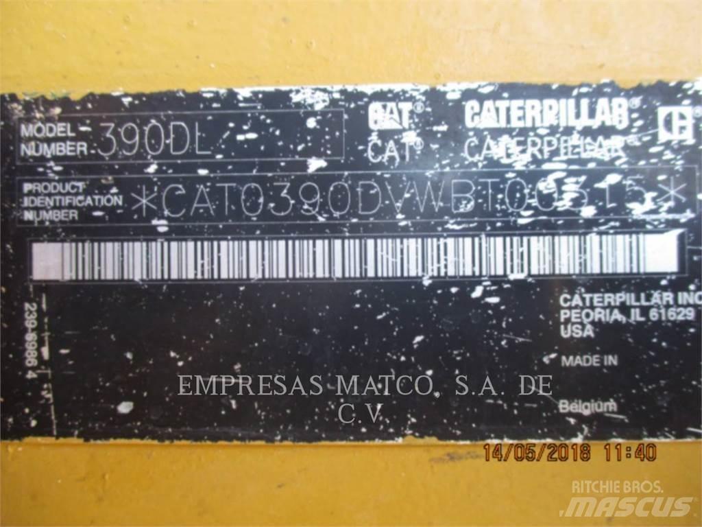 CAT 390DL Pásová rýpadla