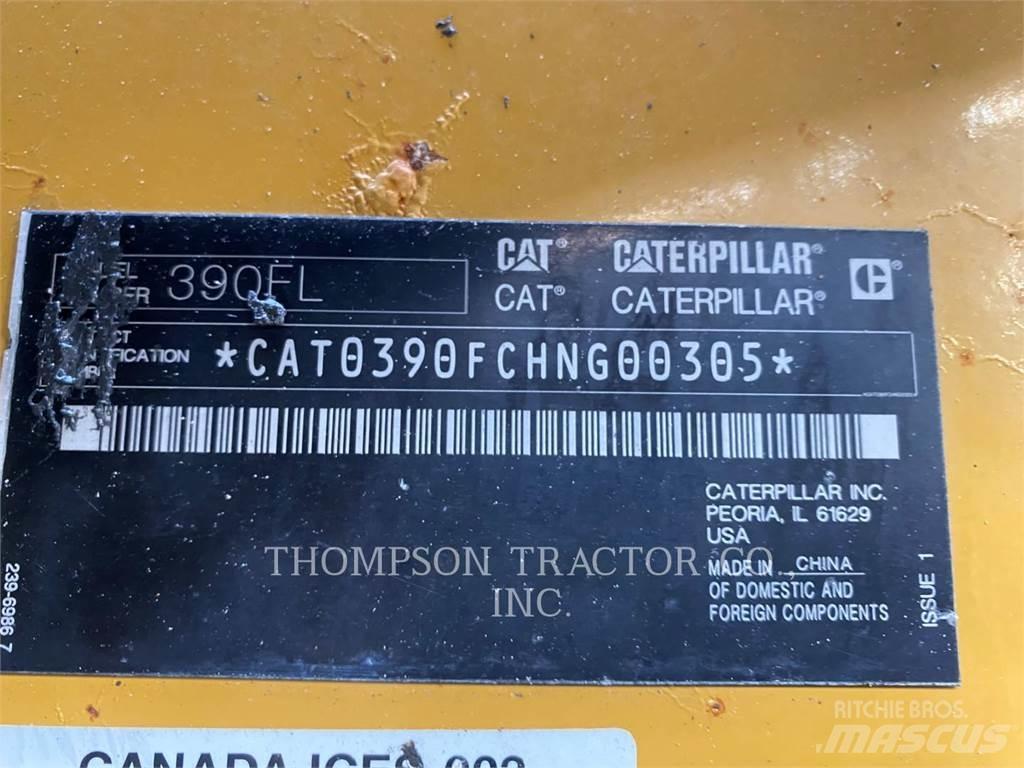 CAT 390FL Pásová rýpadla