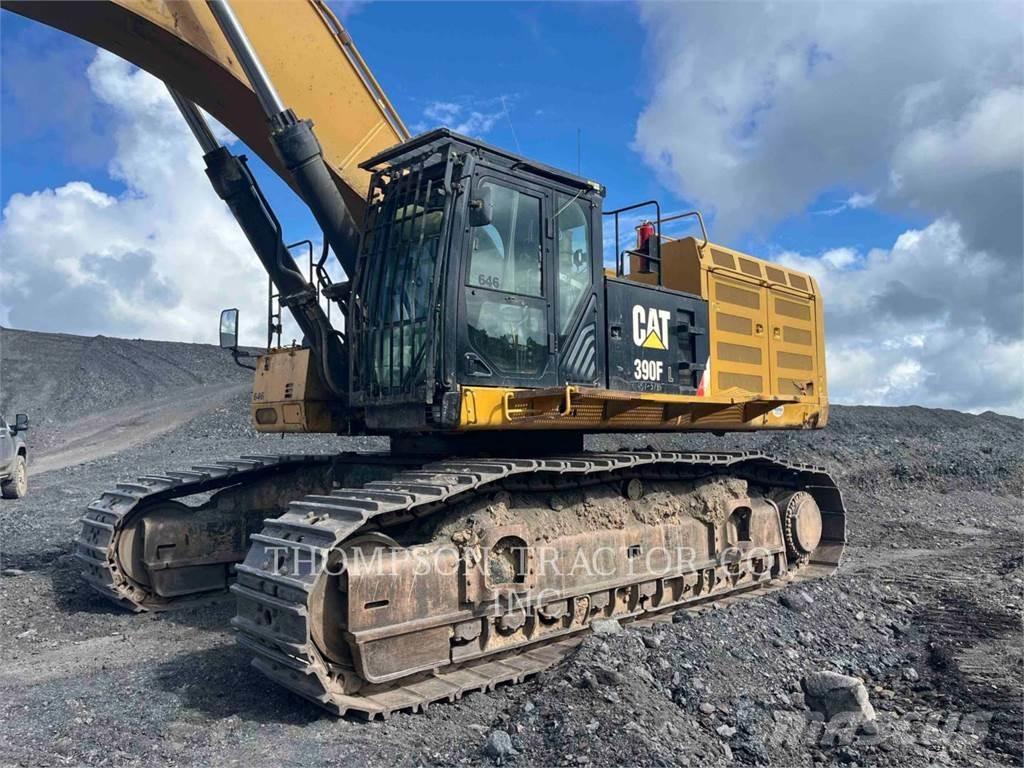 CAT 390FL Pásová rýpadla