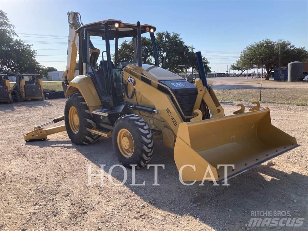 CAT 415-07 Rýpadlo-nakladače