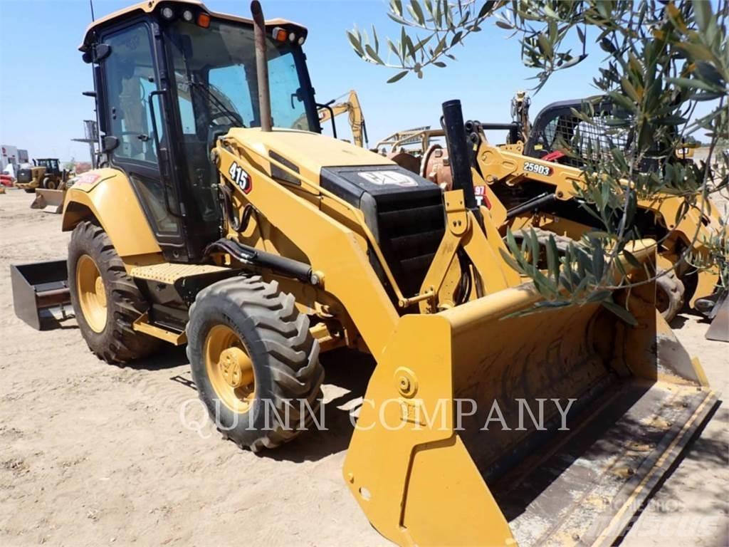 CAT 415F2 IL Smykem řízené nakladače