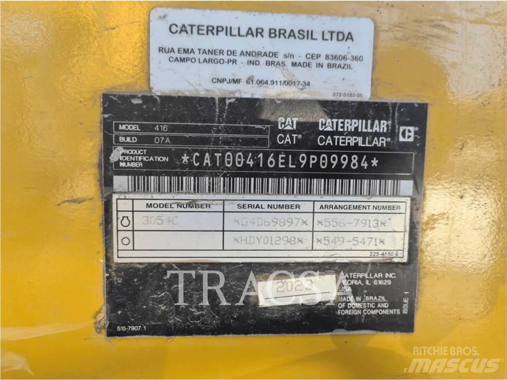 CAT 416 Rýpadlo-nakladače