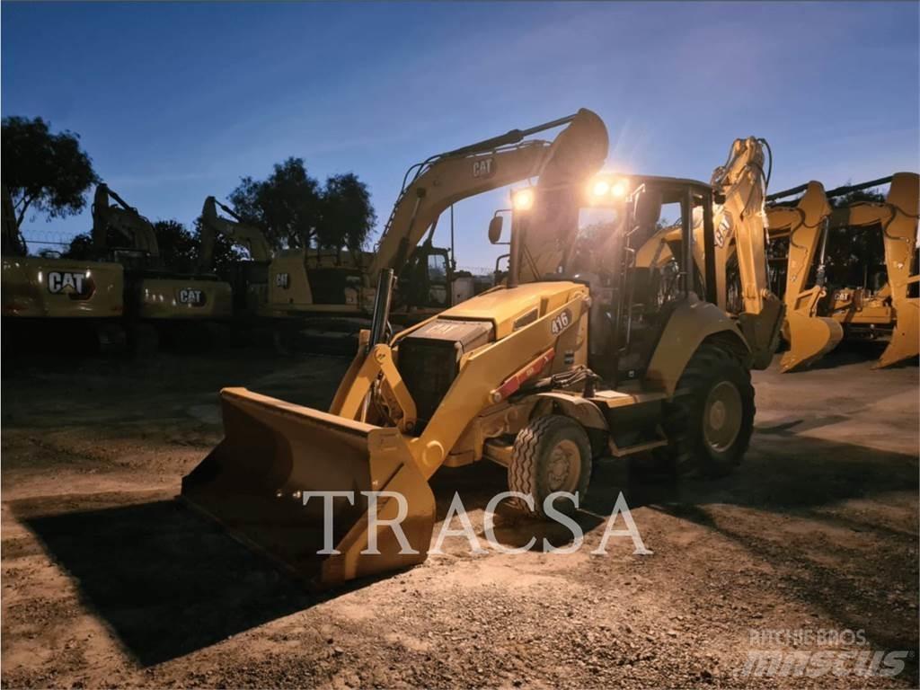 CAT 416 Rýpadlo-nakladače