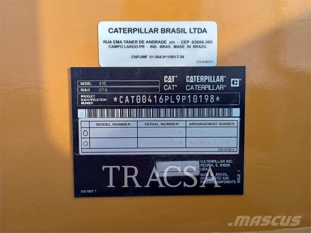 CAT 416 Rýpadlo-nakladače