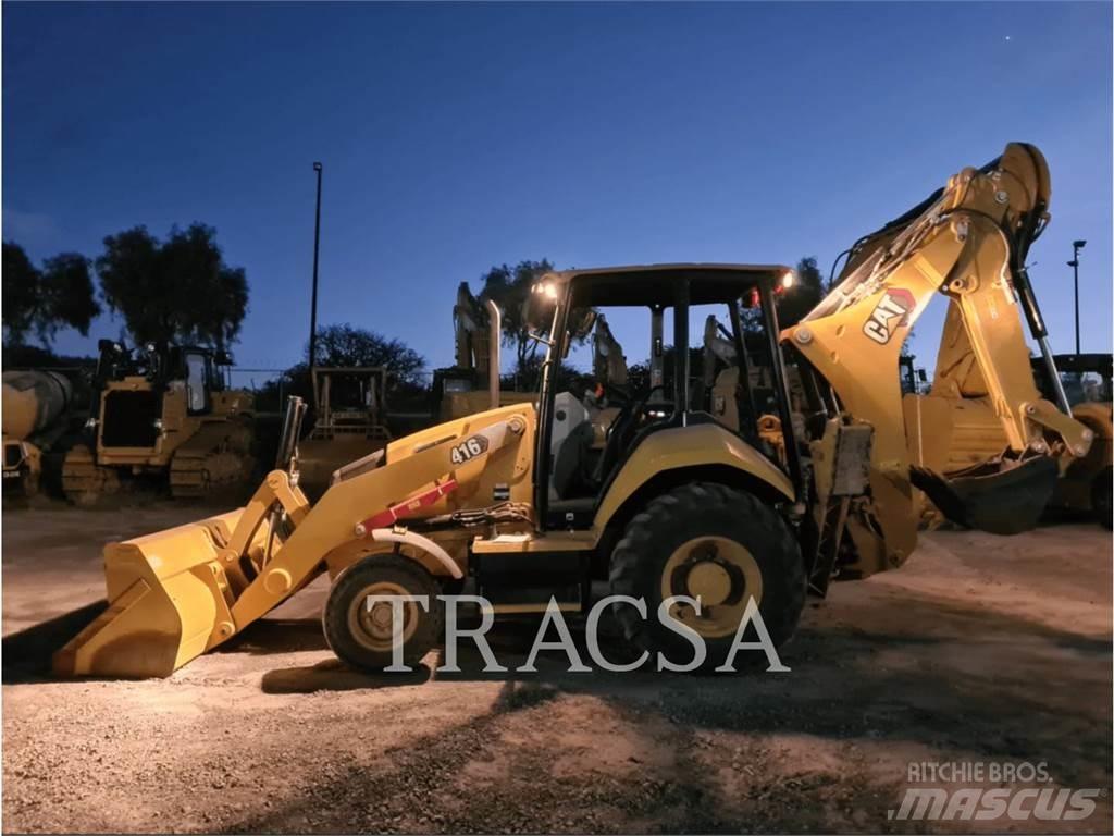 CAT 416 Rýpadlo-nakladače