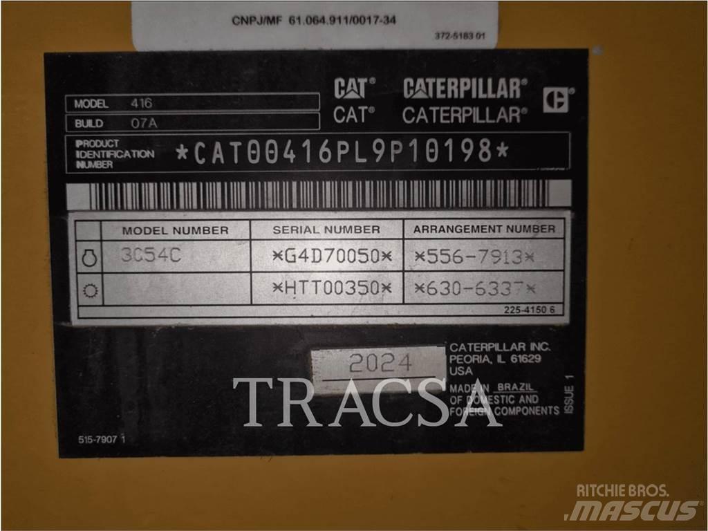 CAT 416 Rýpadlo-nakladače