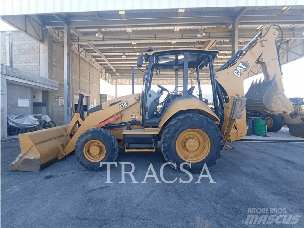 CAT 416 Rýpadlo-nakladače