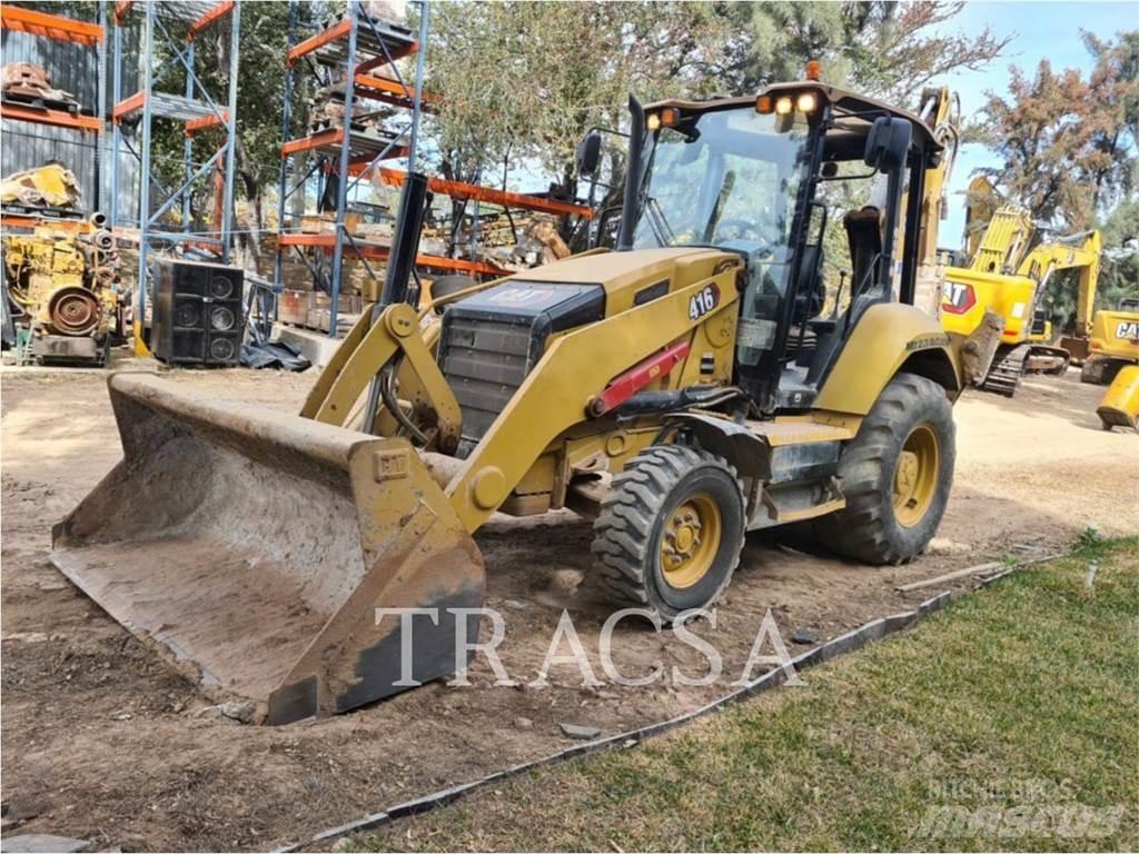 CAT 416 Rýpadlo-nakladače
