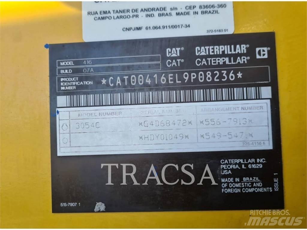 CAT 416 Rýpadlo-nakladače