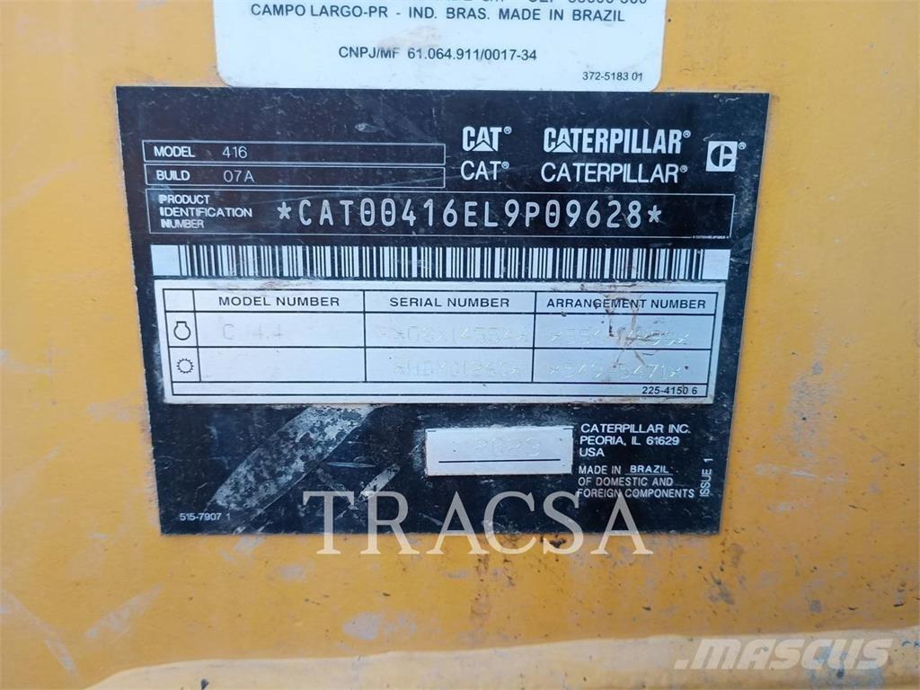 CAT 416 Rýpadlo-nakladače