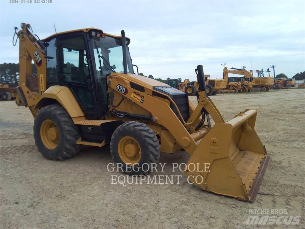 CAT 420-07 Rýpadlo-nakladače
