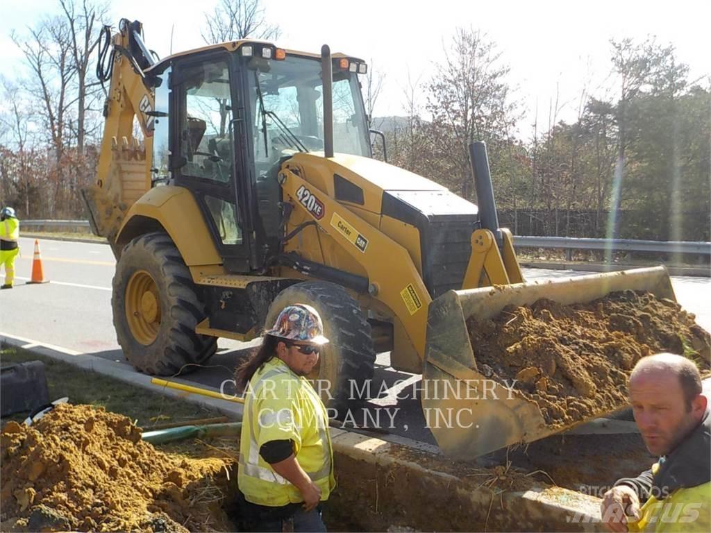 CAT 420-07XE Rýpadlo-nakladače