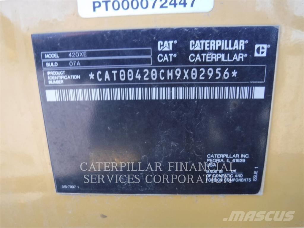 CAT 420-07XE Rýpadlo-nakladače