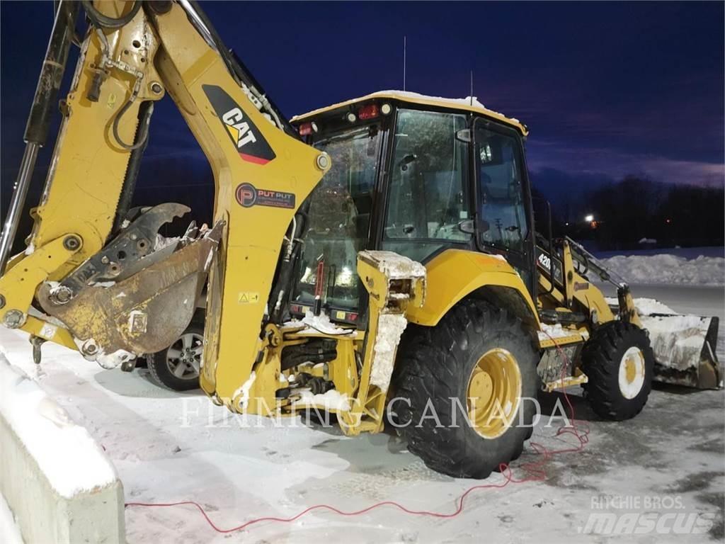 CAT 420F2 Rýpadlo-nakladače