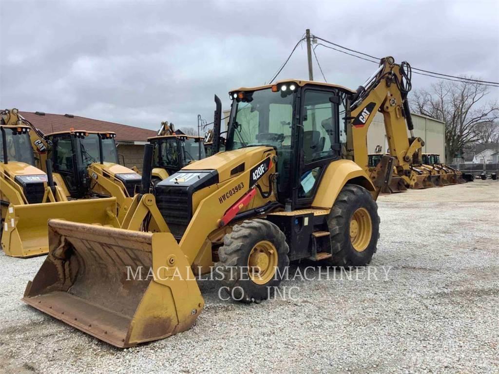 CAT 420F2ST Rýpadlo-nakladače