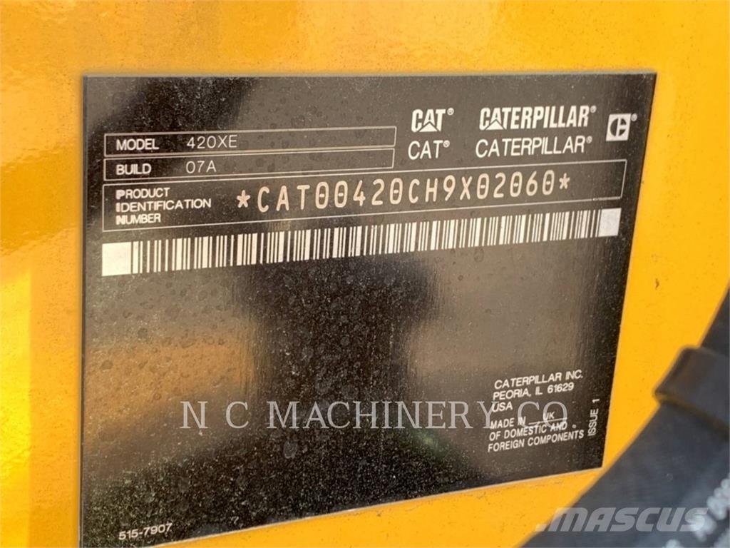 CAT 420XE Rýpadlo-nakladače