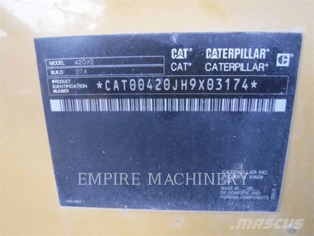 CAT 420XE4ECIP Rýpadlo-nakladače