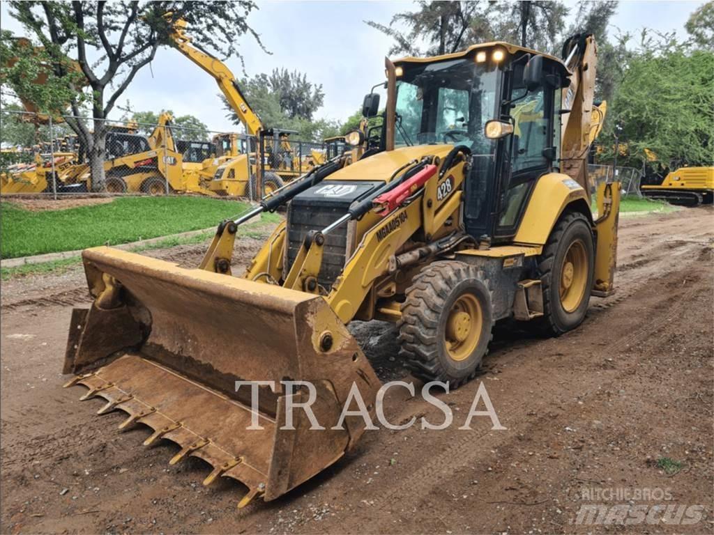 CAT 428 Rýpadlo-nakladače