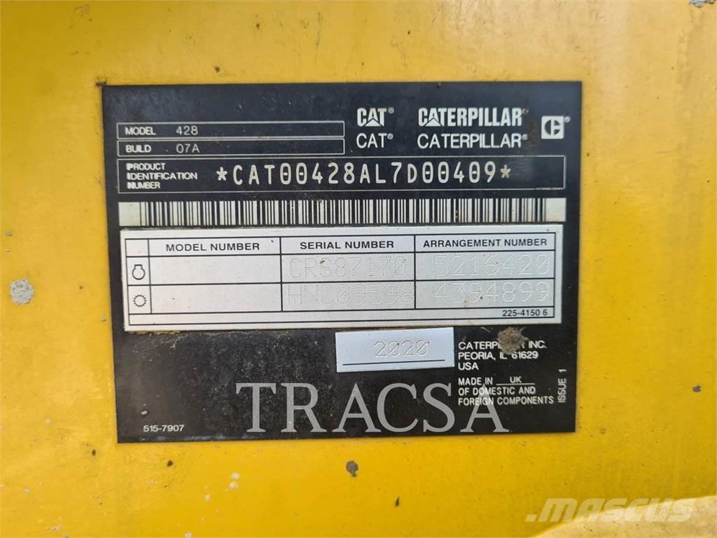 CAT 428 Rýpadlo-nakladače