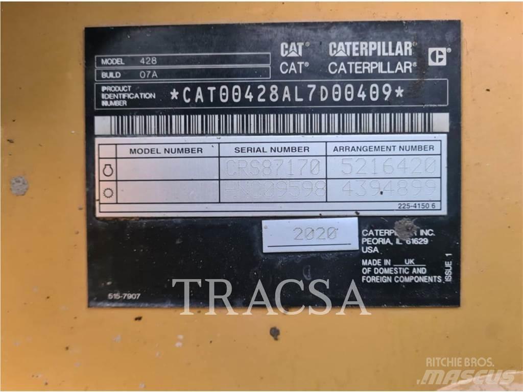 CAT 428 Rýpadlo-nakladače