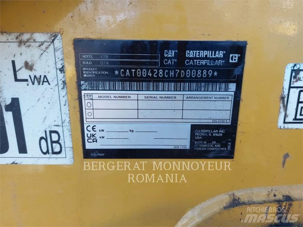 CAT 428-07 Rýpadlo-nakladače