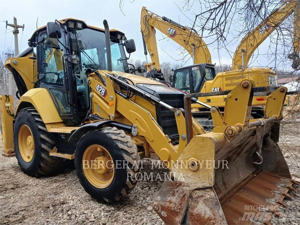 CAT 428-07 Rýpadlo-nakladače