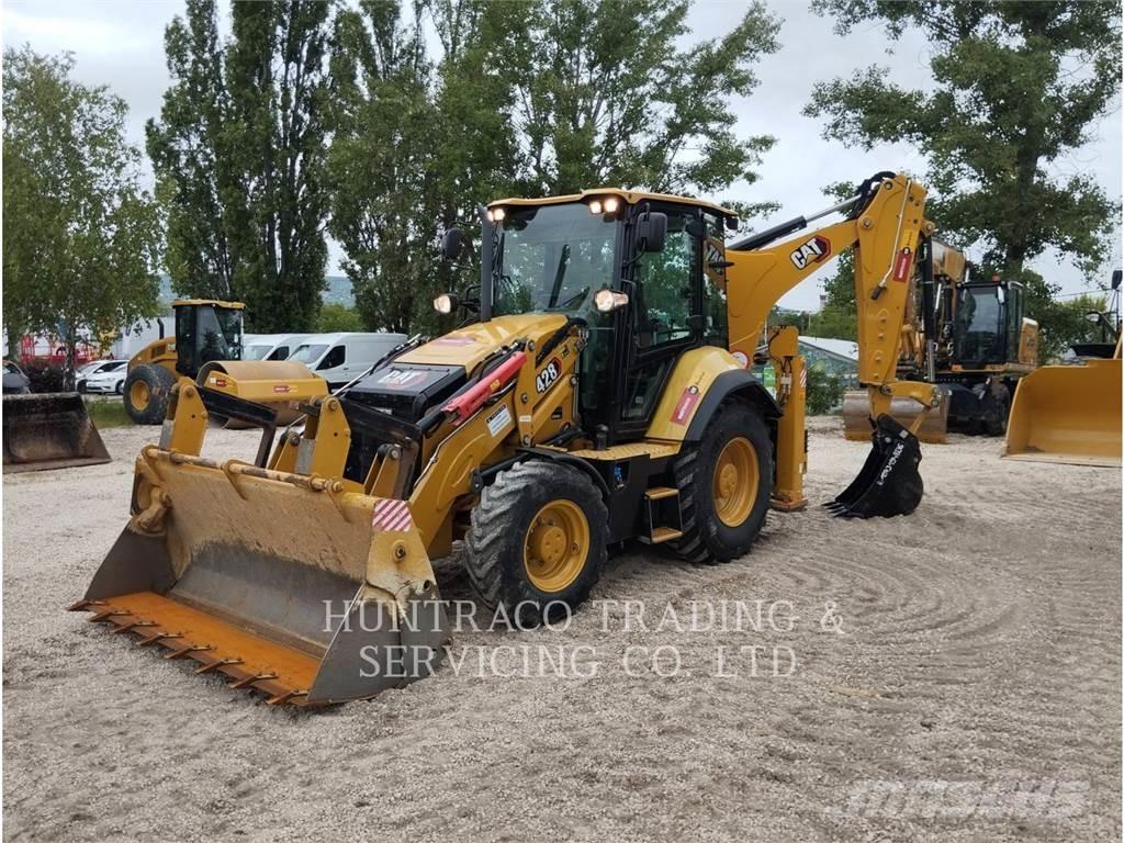 CAT 428-07 Rýpadlo-nakladače