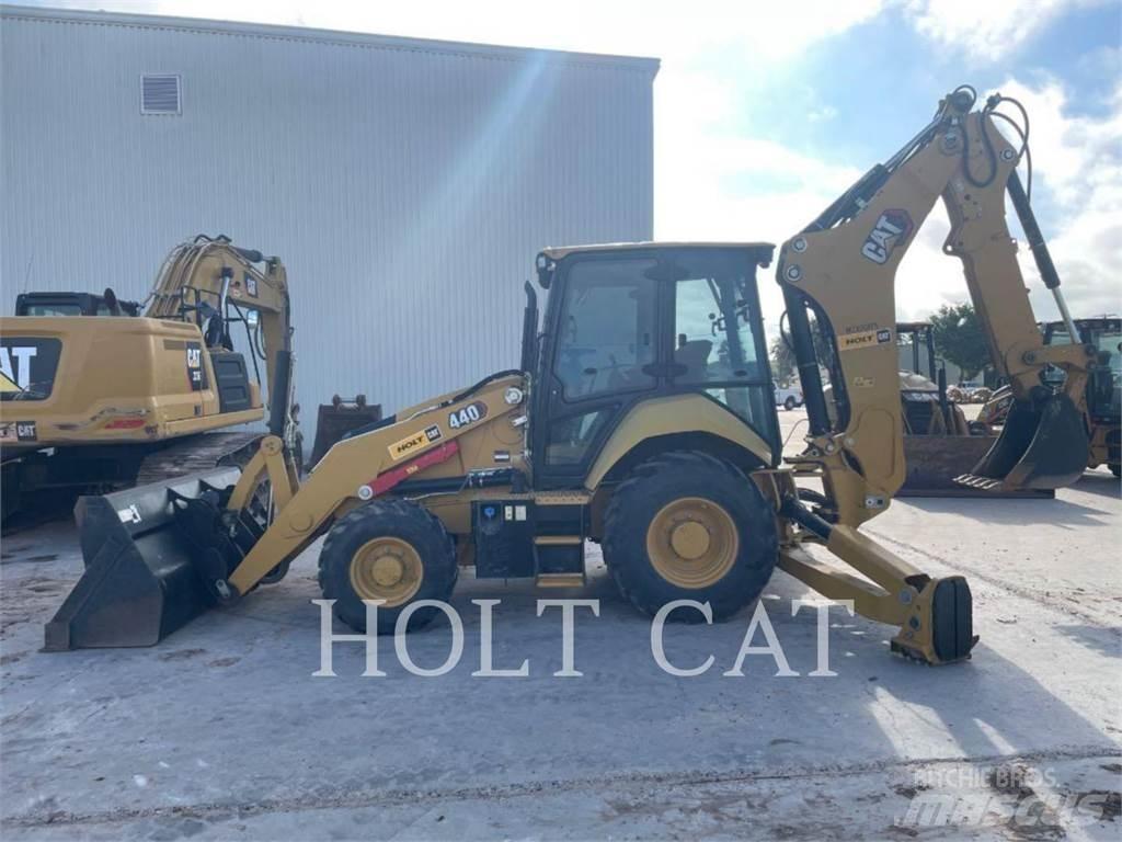 CAT 440 C4E Rýpadlo-nakladače