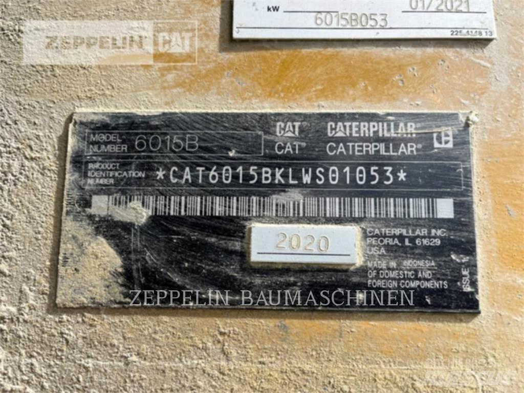 CAT 6015B Pásová rýpadla