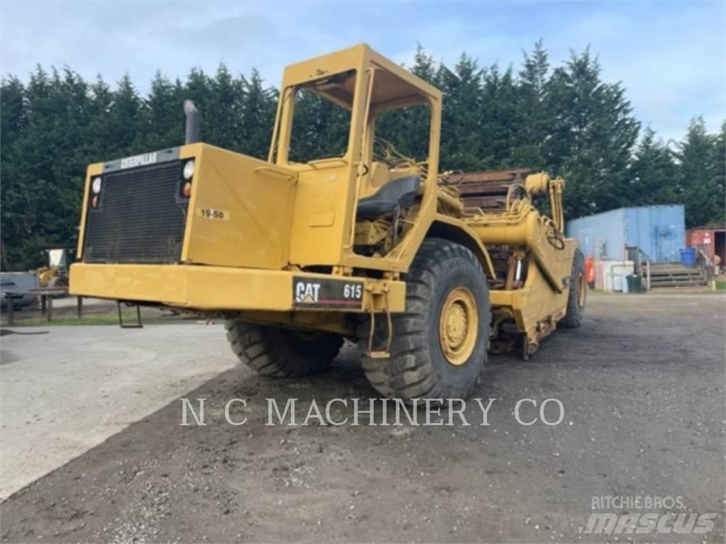 CAT 615 Skrejpry