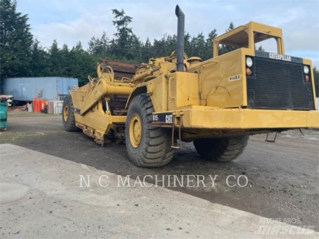 CAT 615 Skrejpry