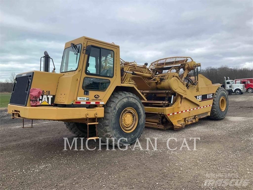 CAT 615C Skrejpry
