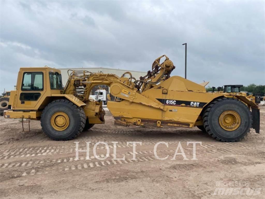 CAT 615CII Skrejpry