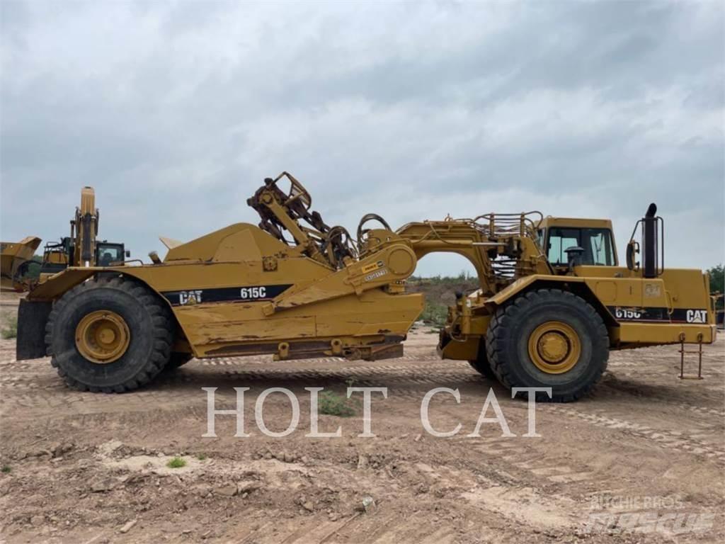 CAT 615CII Skrejpry