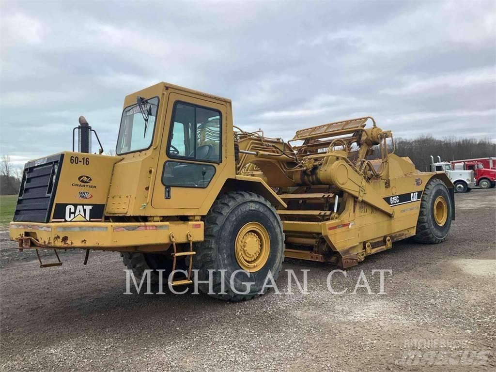 CAT 615CII A Skrejpry