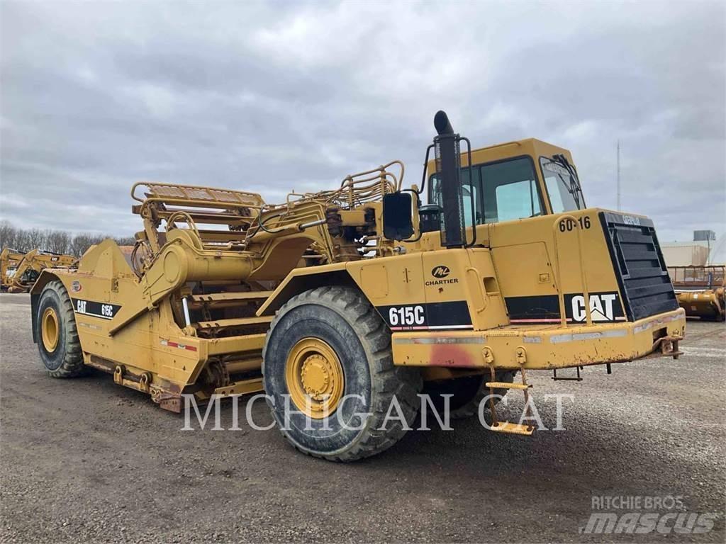 CAT 615CII A Skrejpry