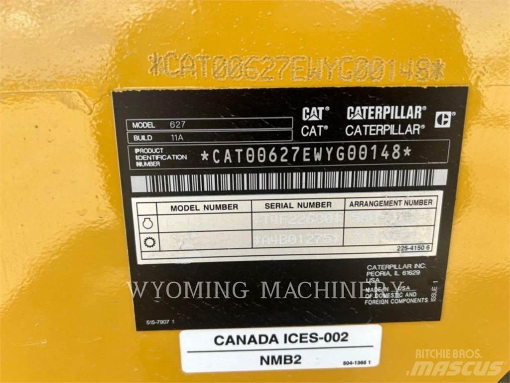 CAT 627 Skrejpry