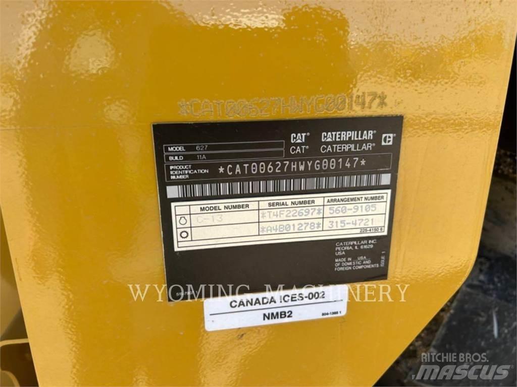 CAT 627 Skrejpry