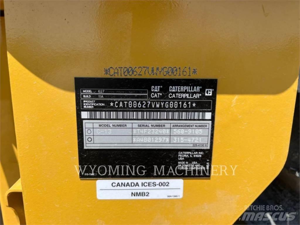 CAT 627 Skrejpry