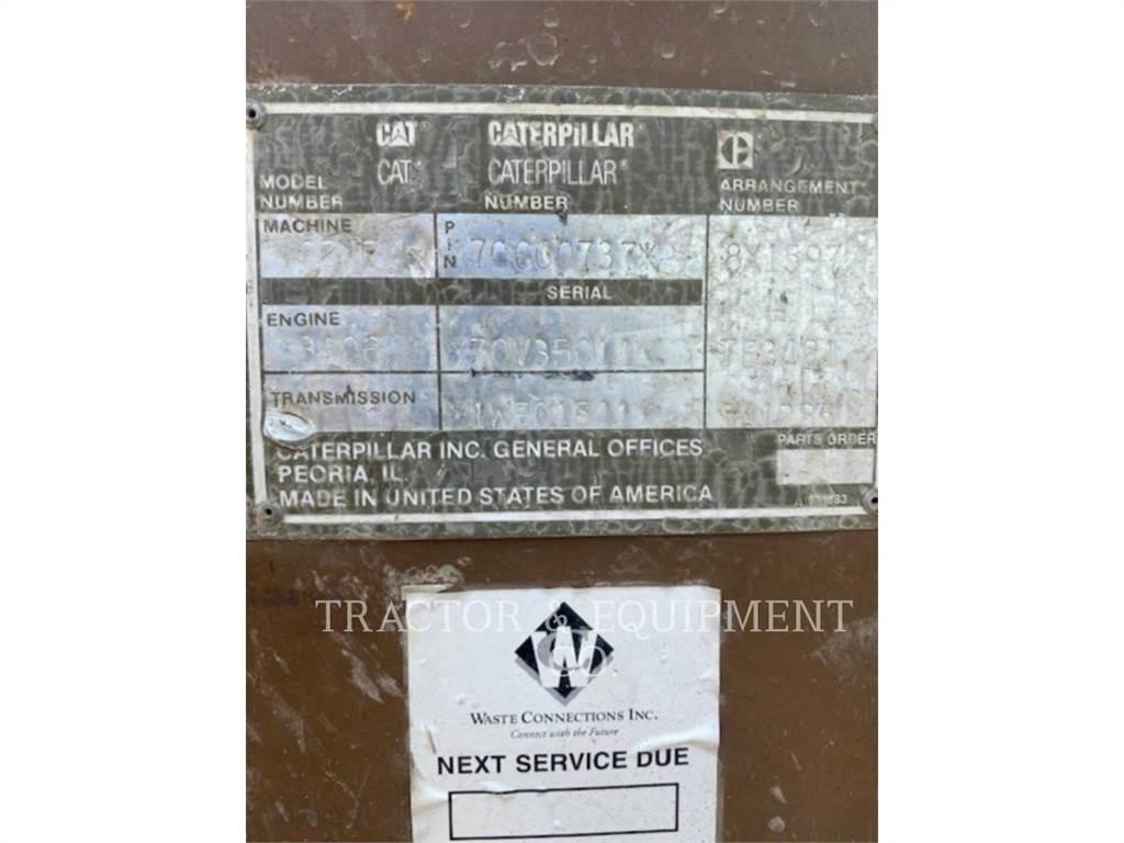 CAT 627E Skrejpry