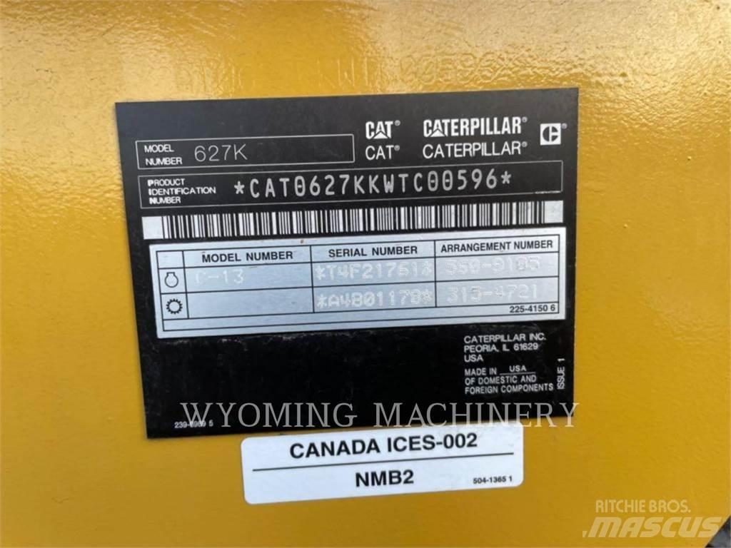 CAT 627K Skrejpry
