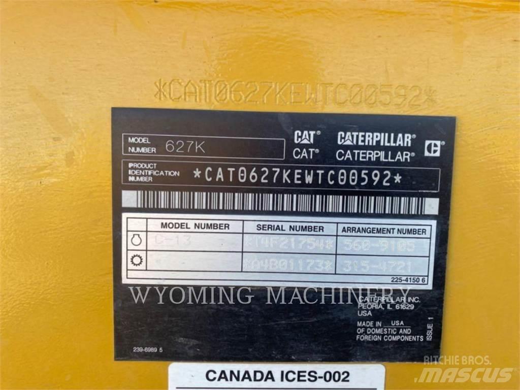 CAT 627K Skrejpry