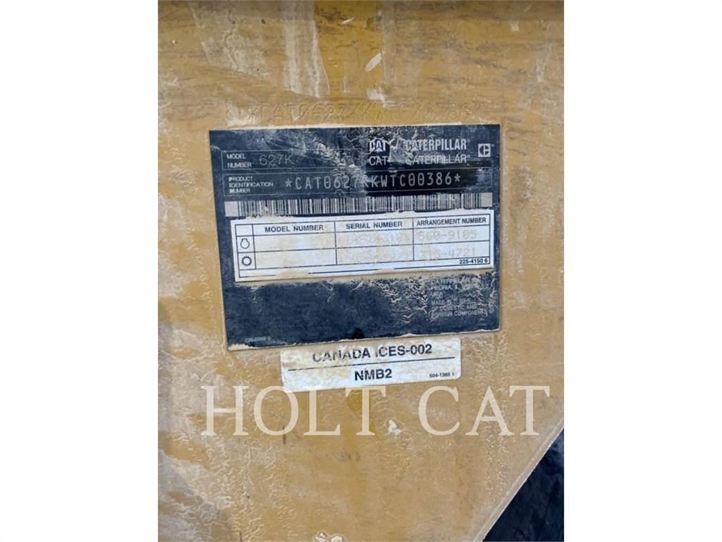 CAT 627K Skrejpry