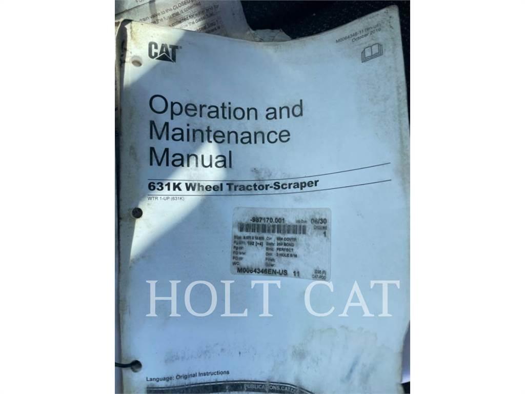 CAT 631K Skrejpry